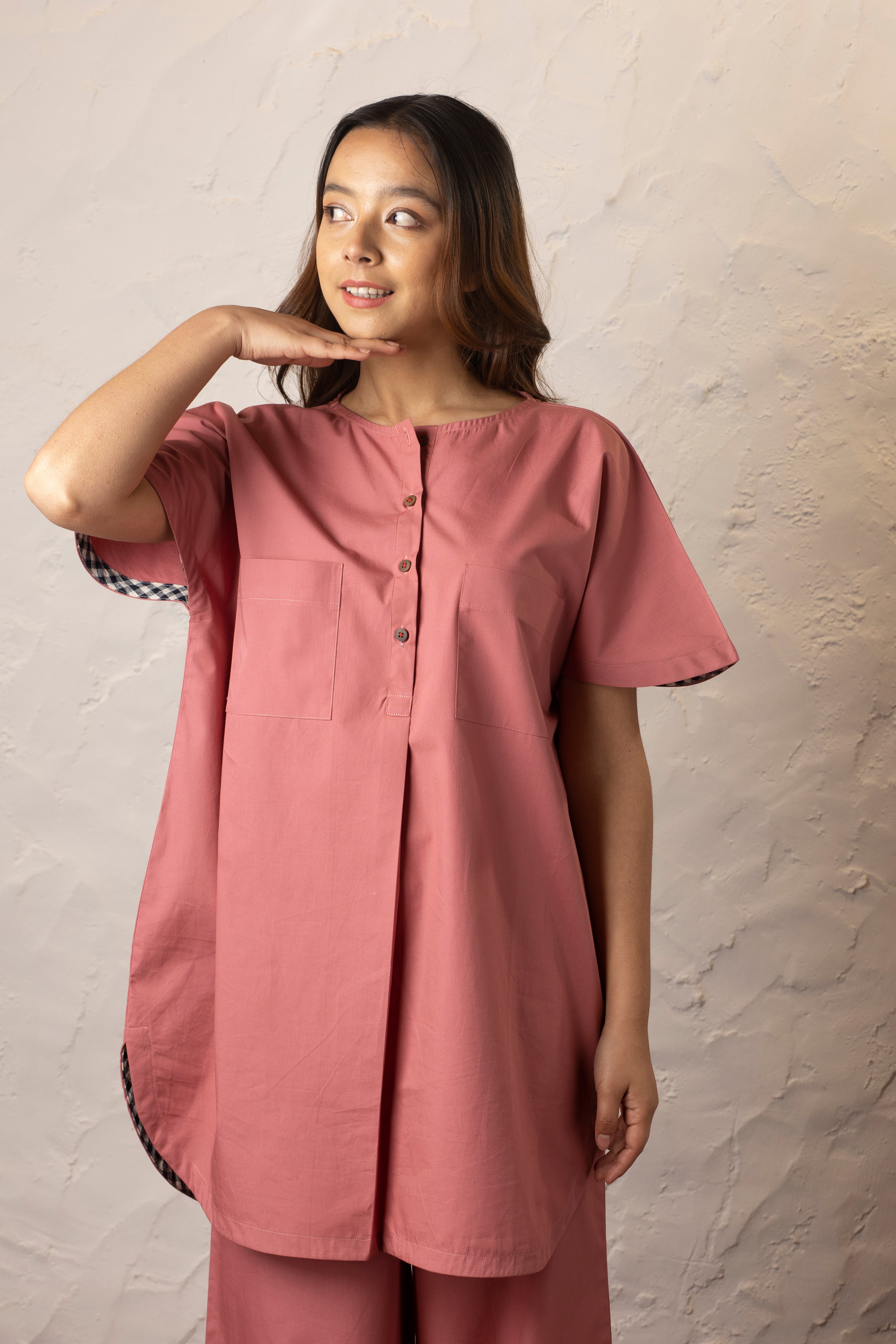 Noosa Co ord Set - Dusty Rose