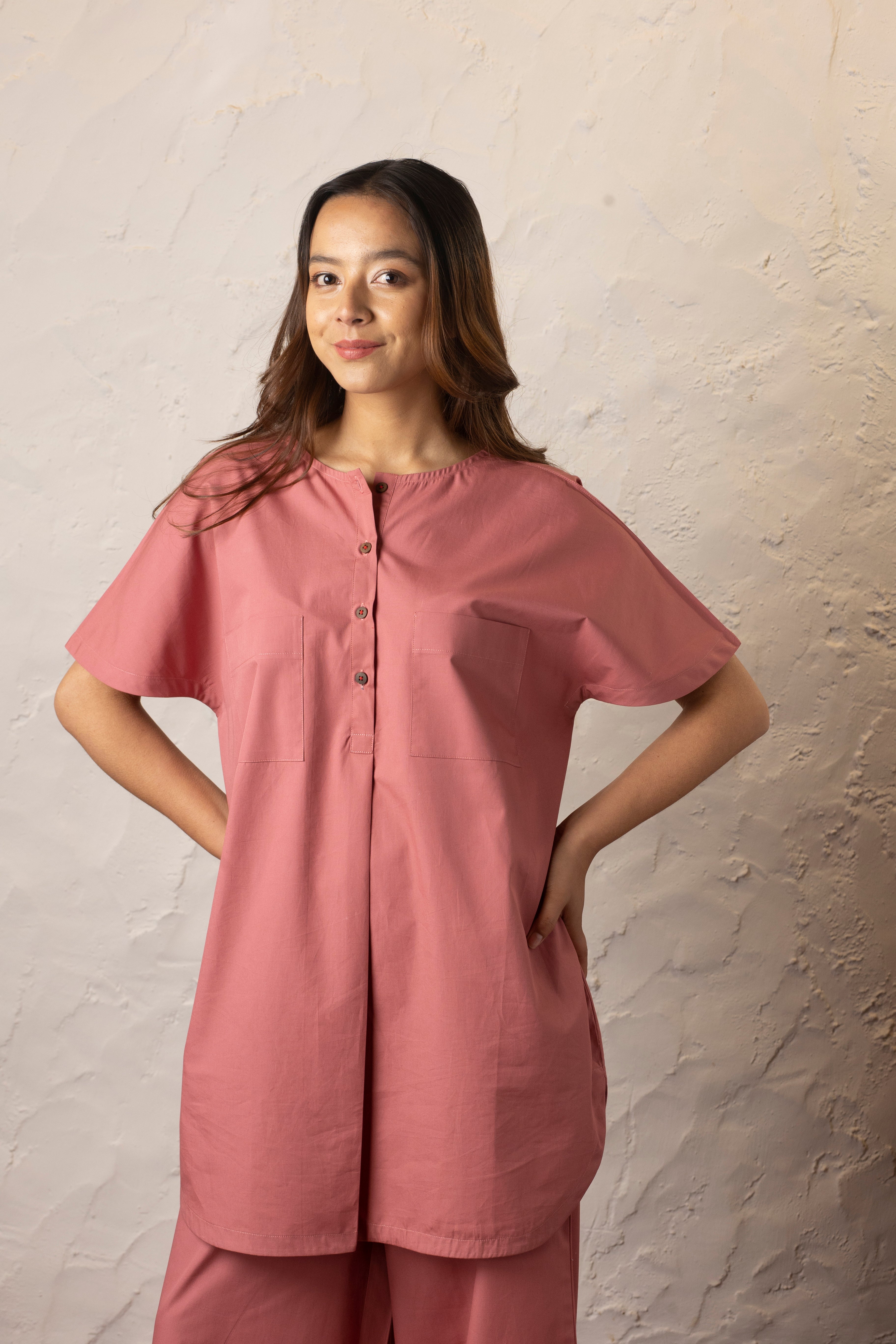 Noosa Co ord Set - Dusty Rose