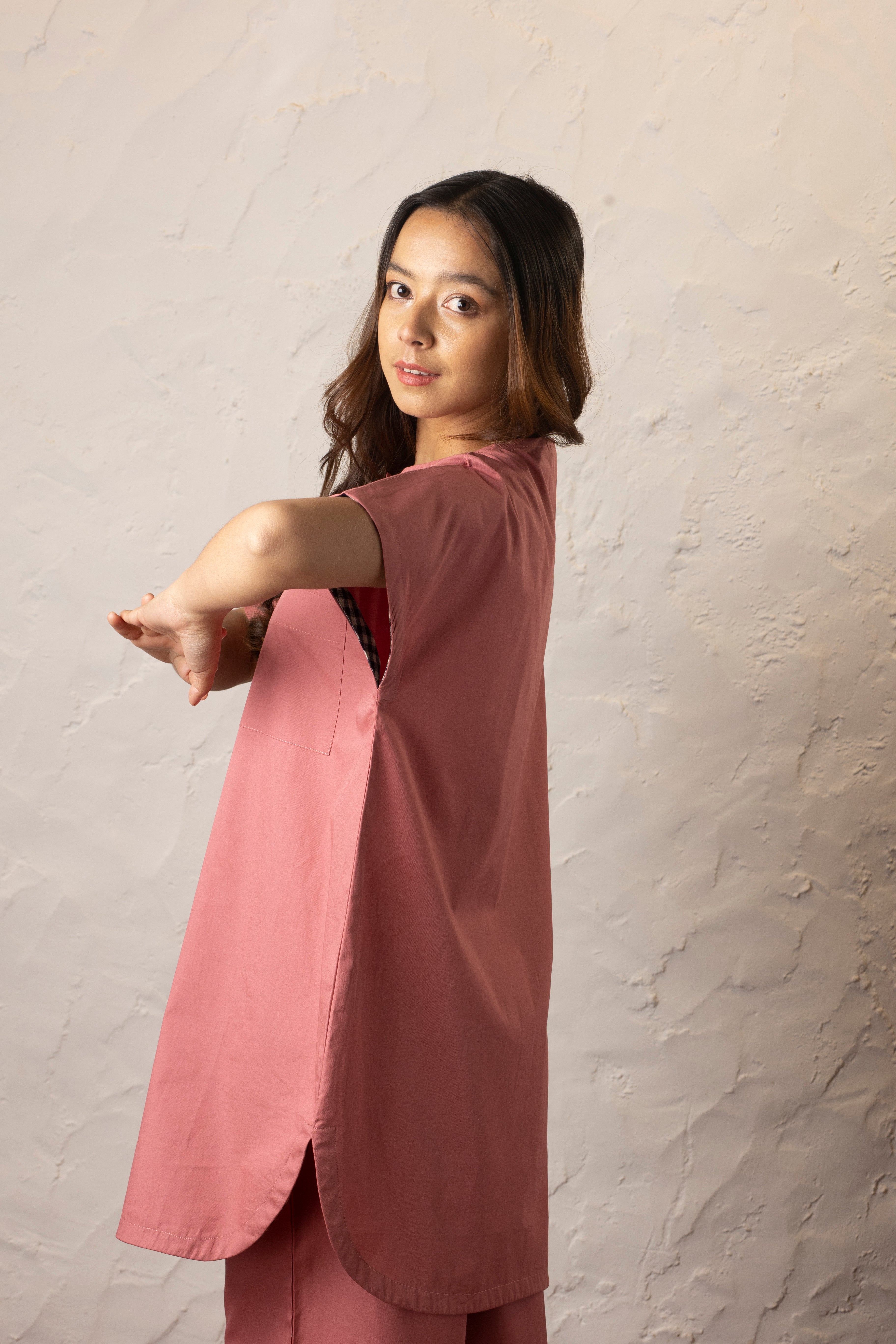 Noosa Co ord Set - Dusty Rose