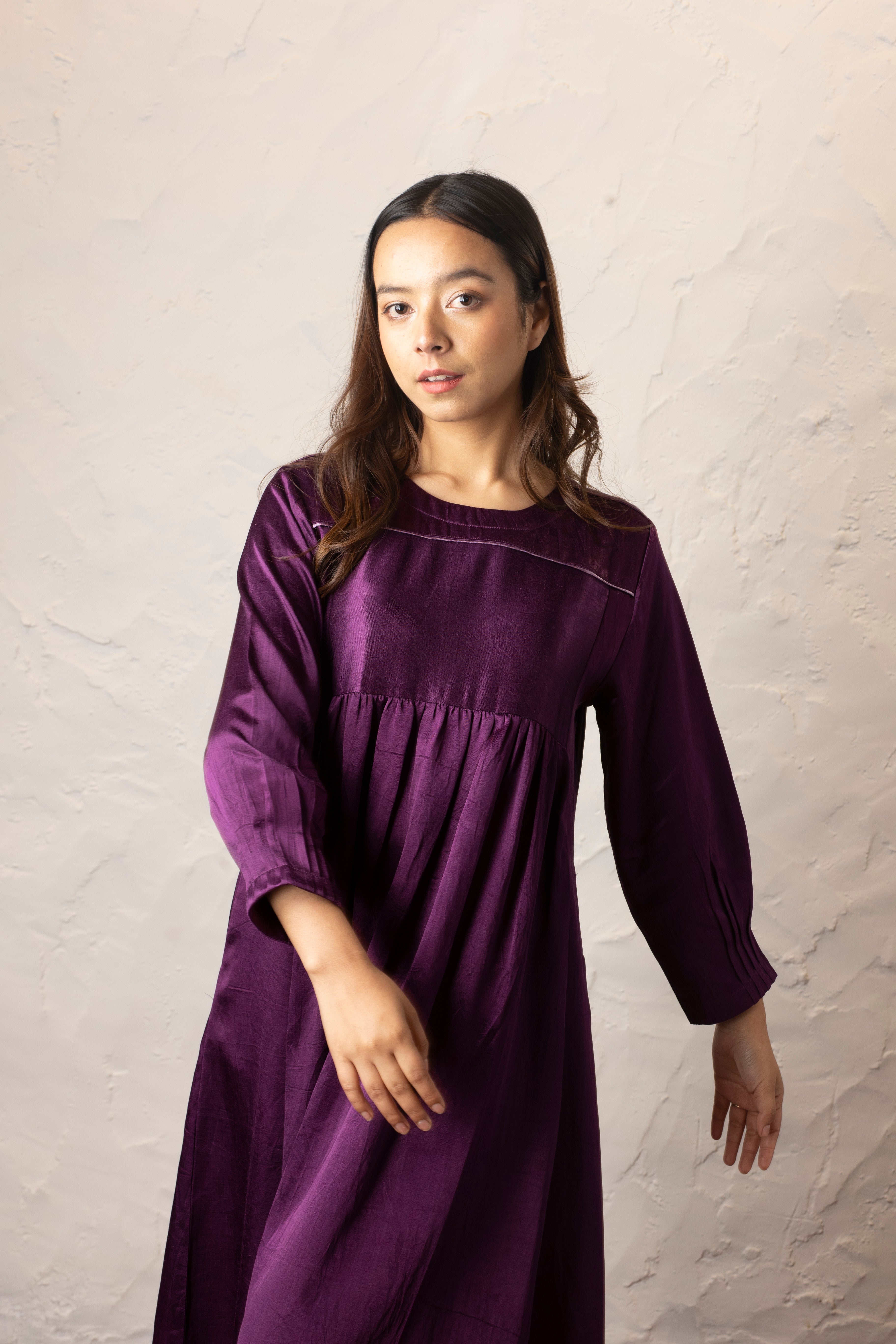 Olaf Dress - Deep Purple