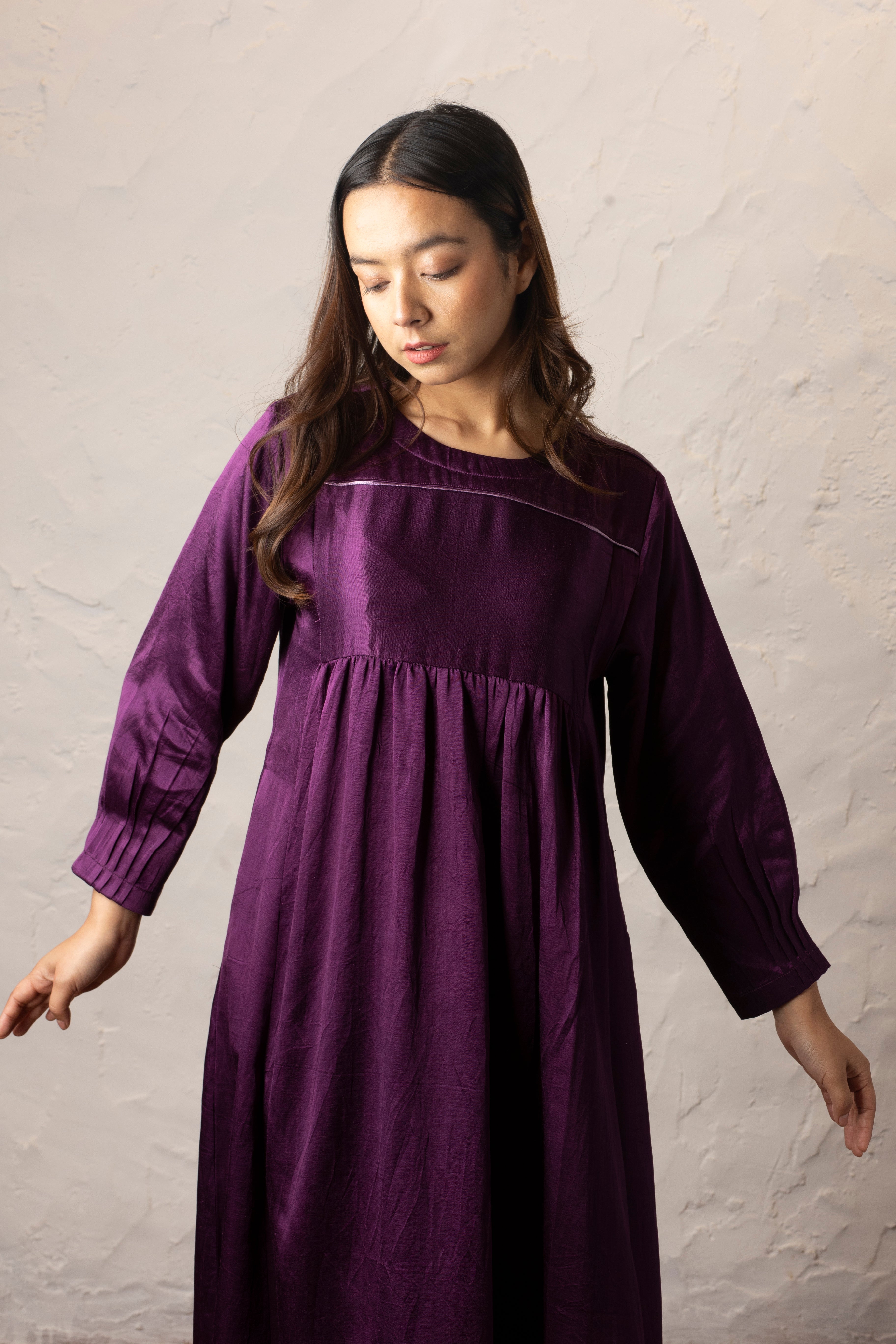 Olaf Dress - Deep Purple