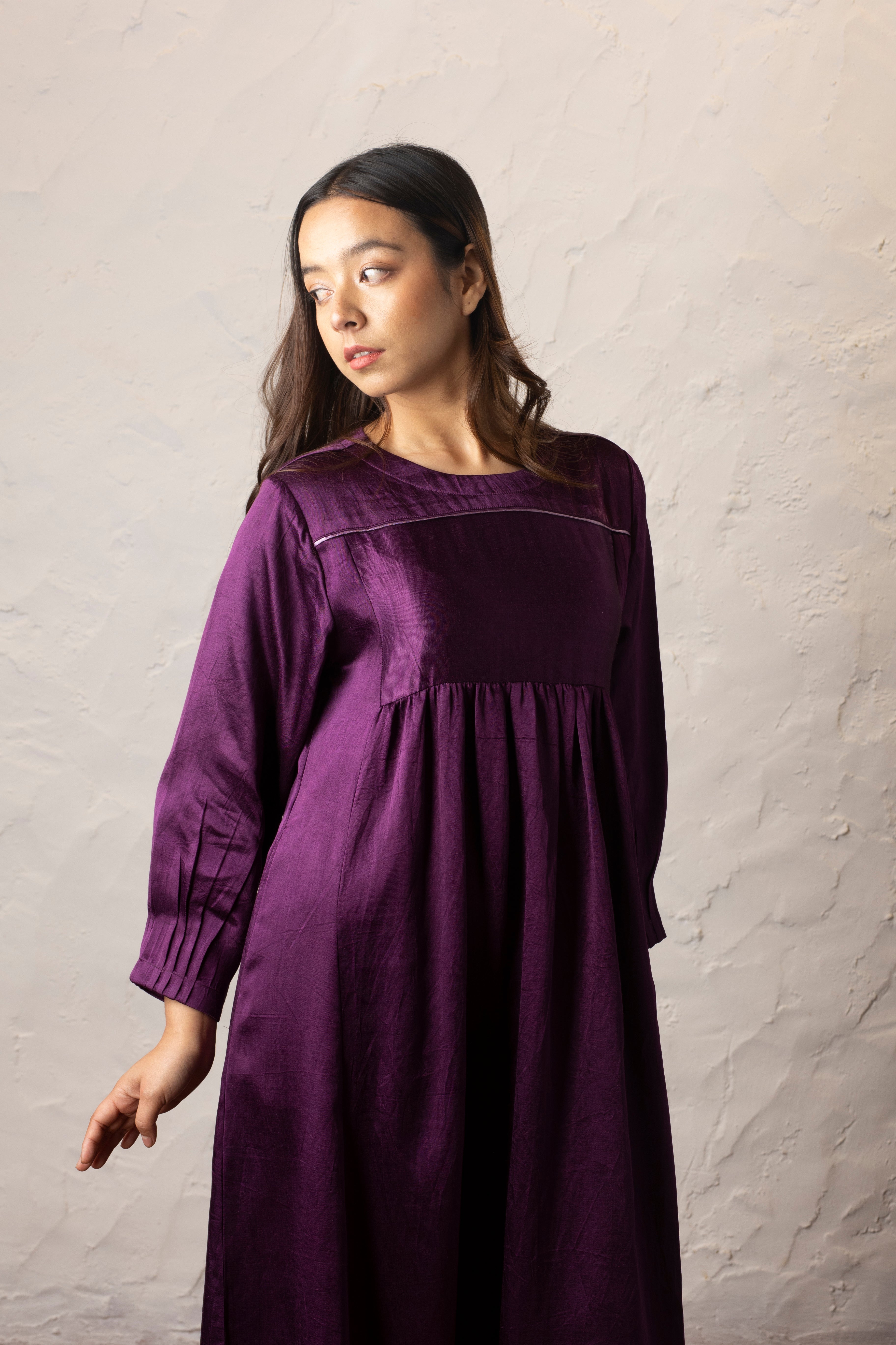 Olaf Dress - Deep Purple