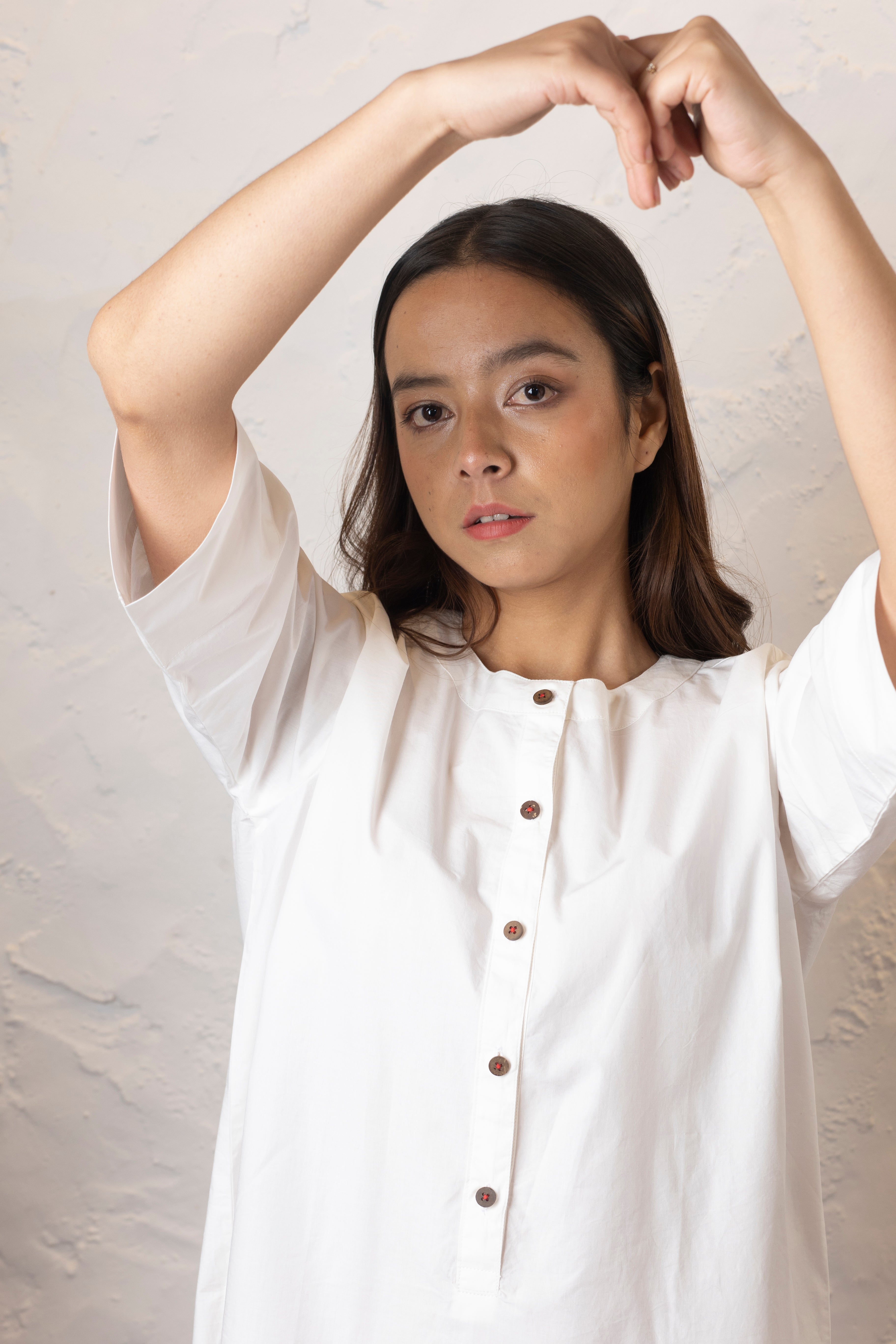 Celeste Co-ord Set - White