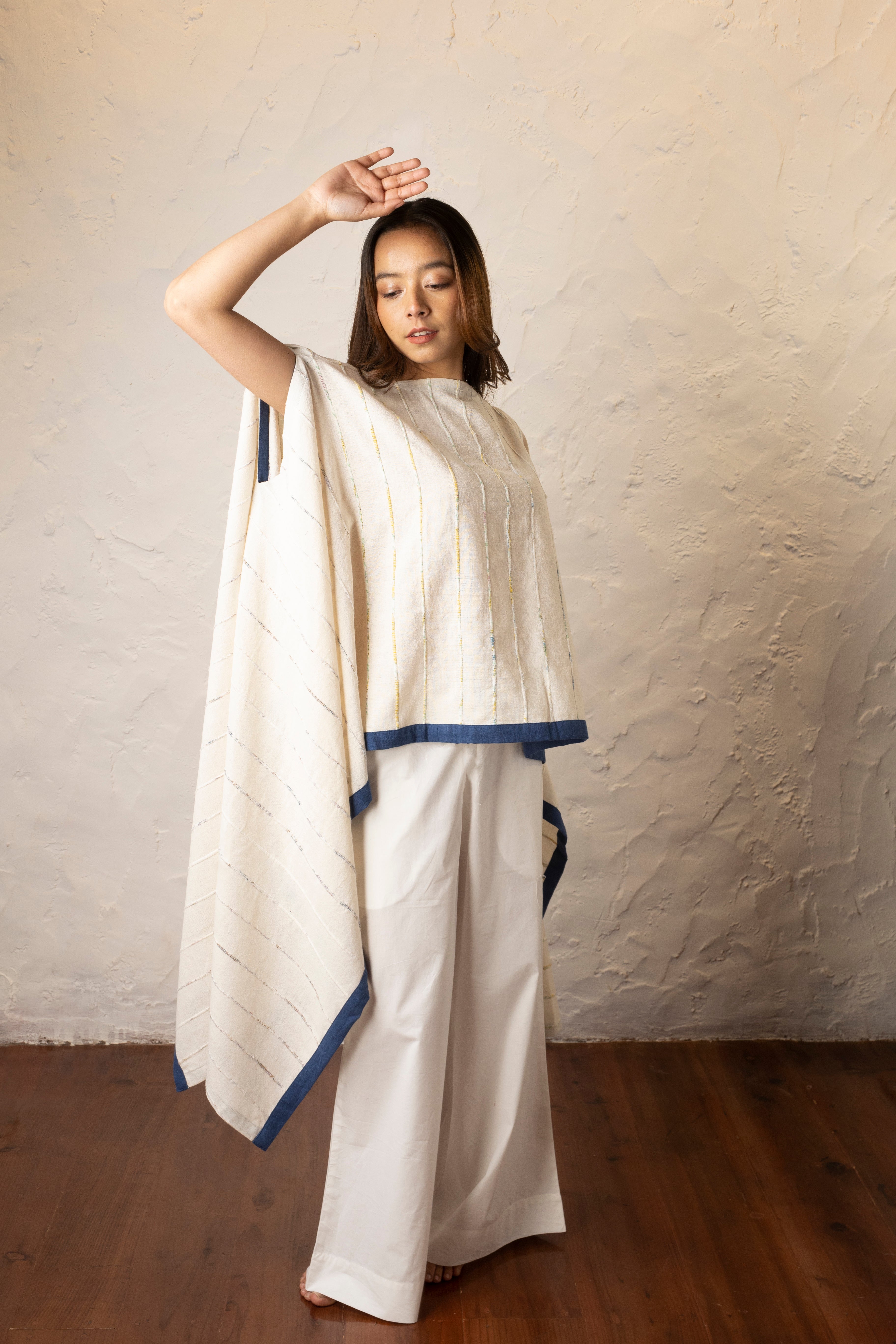 Gul Flared Bottoms - White