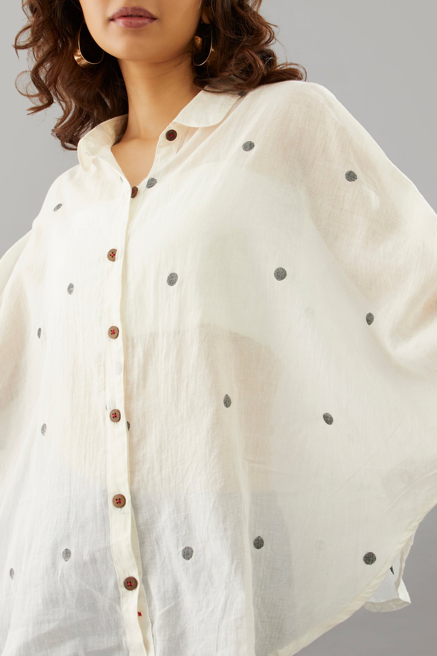 Chari Dolman Sleeves Shirt