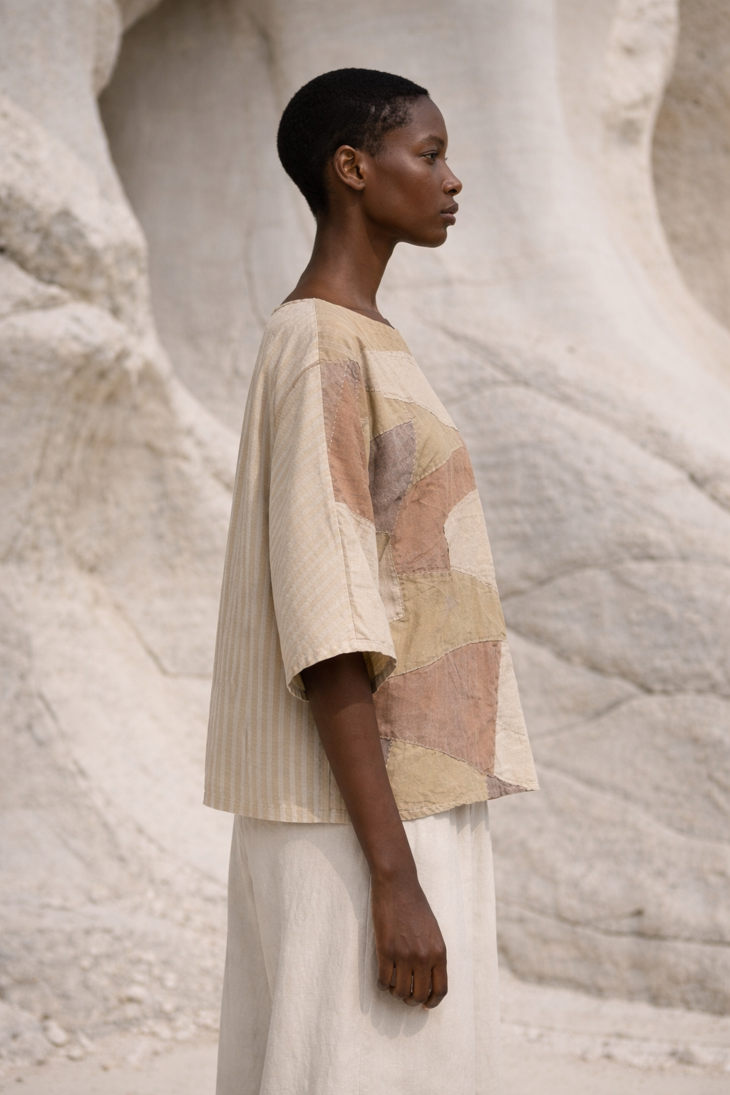 Sebae One-of-a-Kind Handsewn Cotton Top