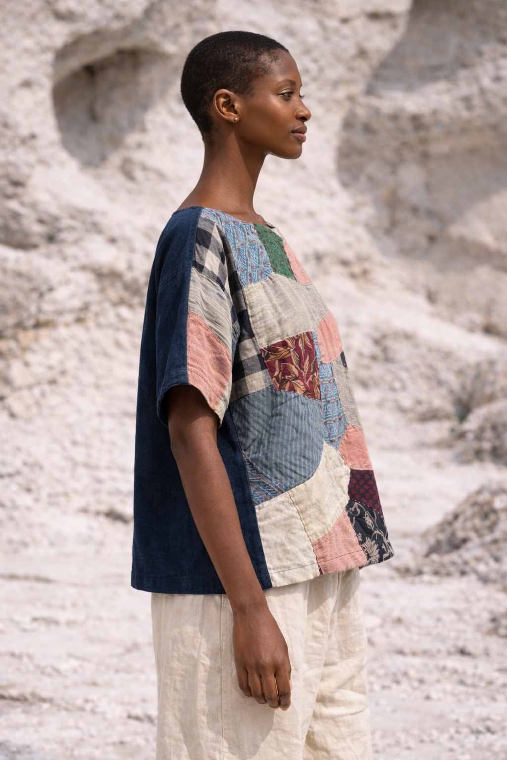 Resso One-of-a-Kind Handsewn Cotton Top