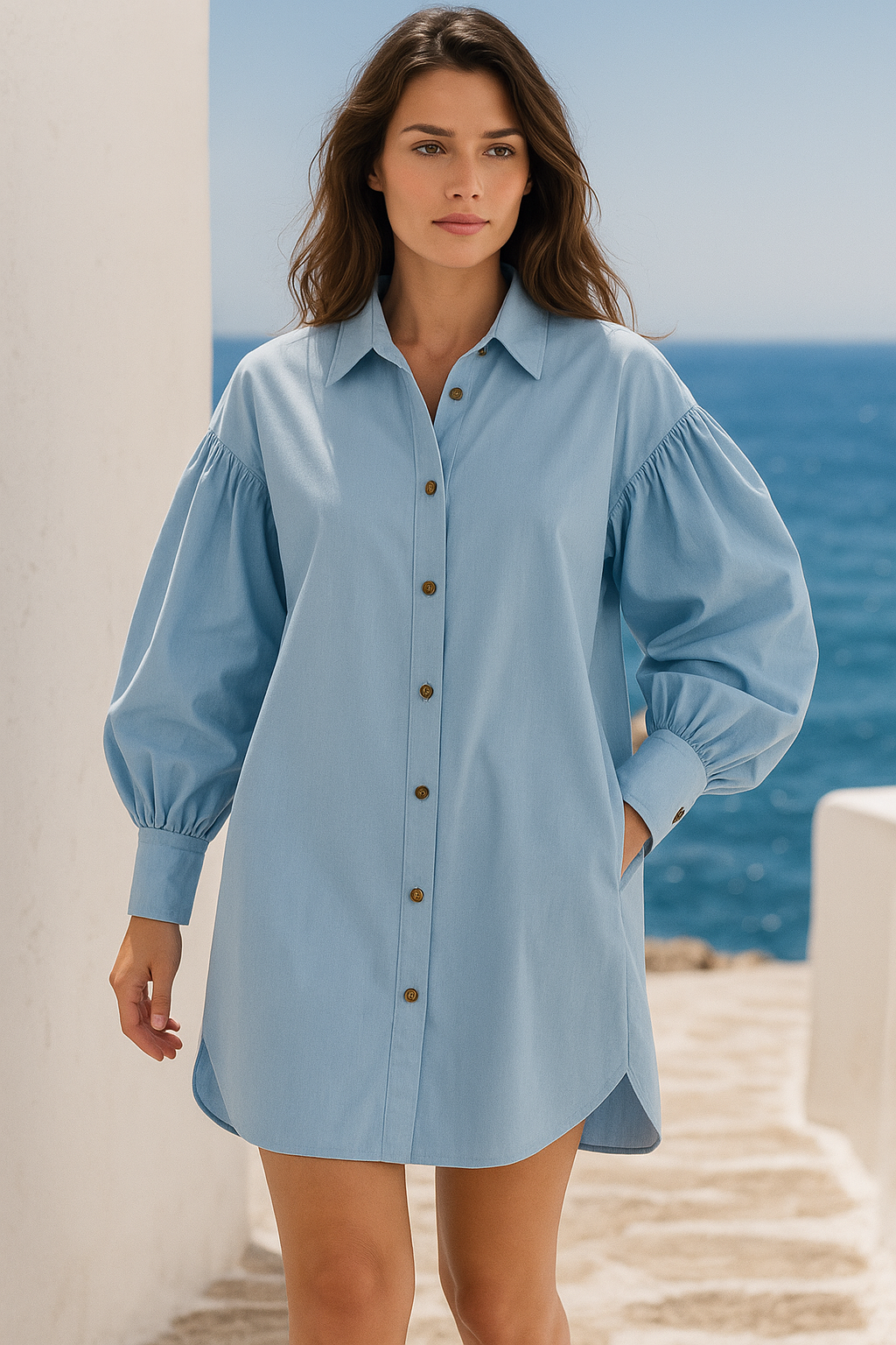 Sangha Shirt Dress