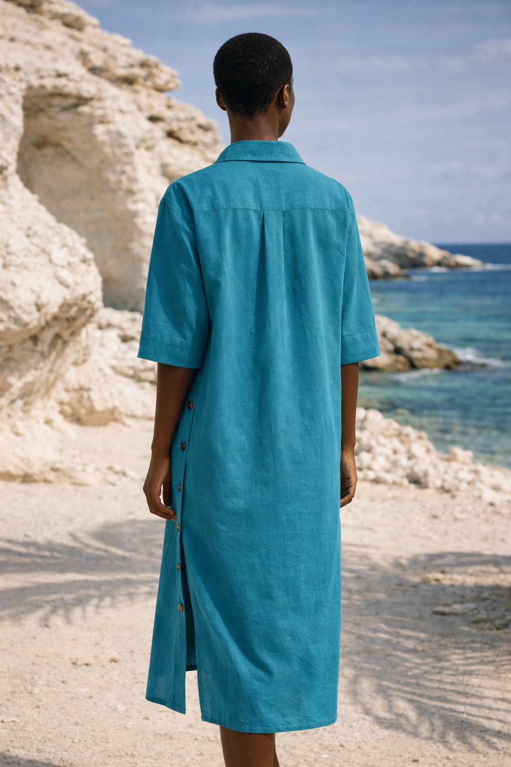 Morav Organic Cotton Multiway Shirt Dress