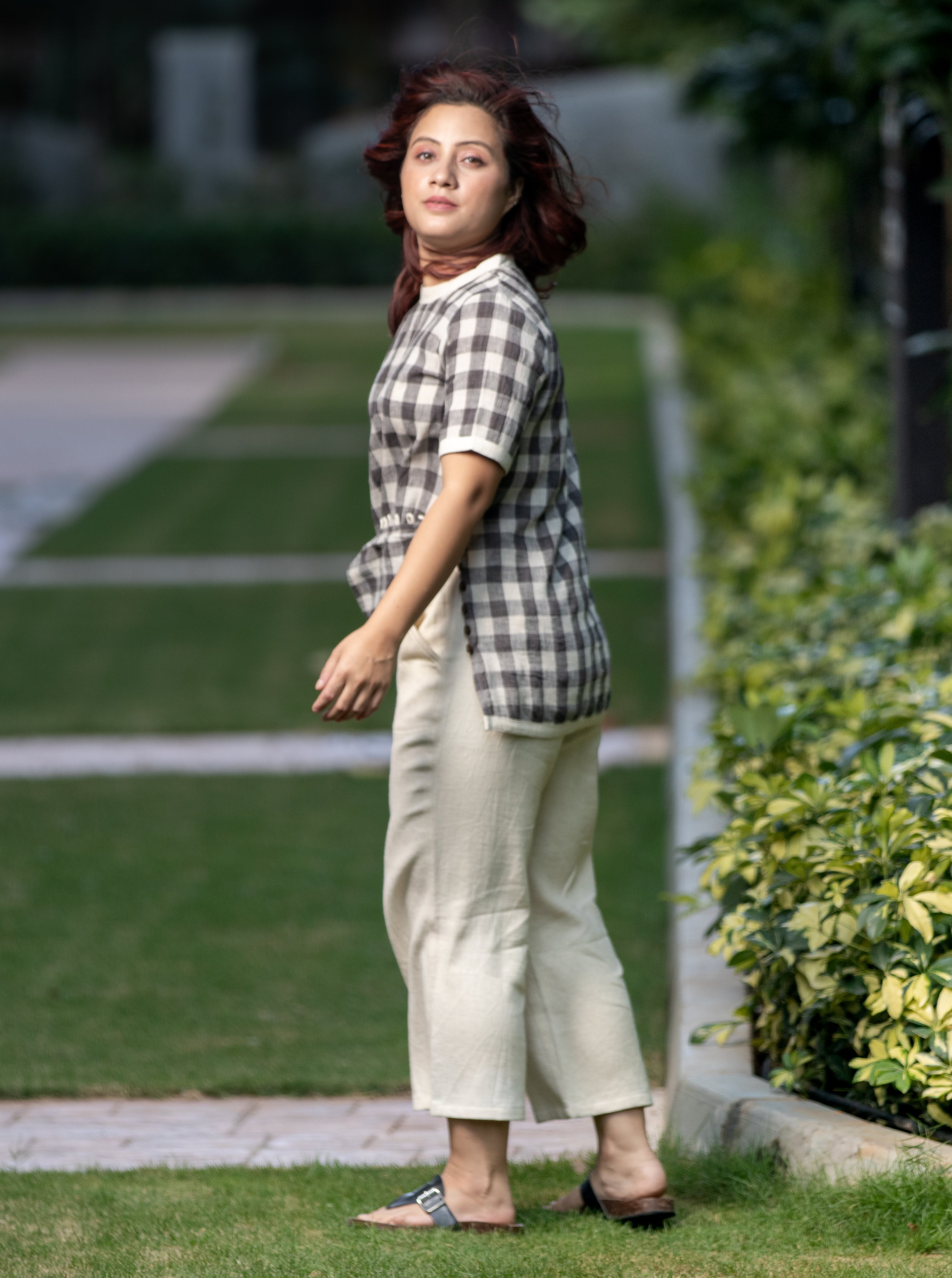 Modern top in Cotton by Moborr