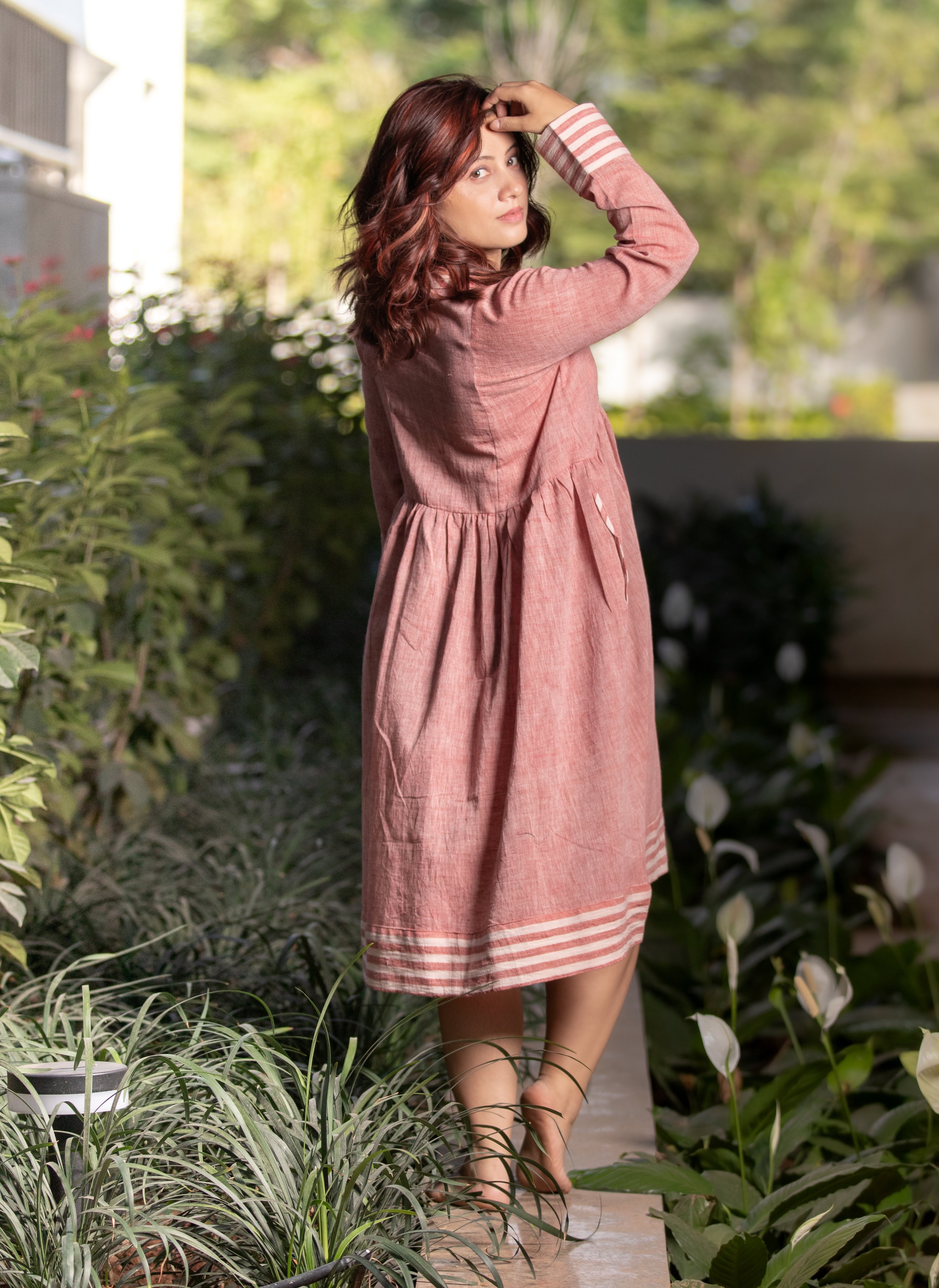 Minho Fit & Flare Dress