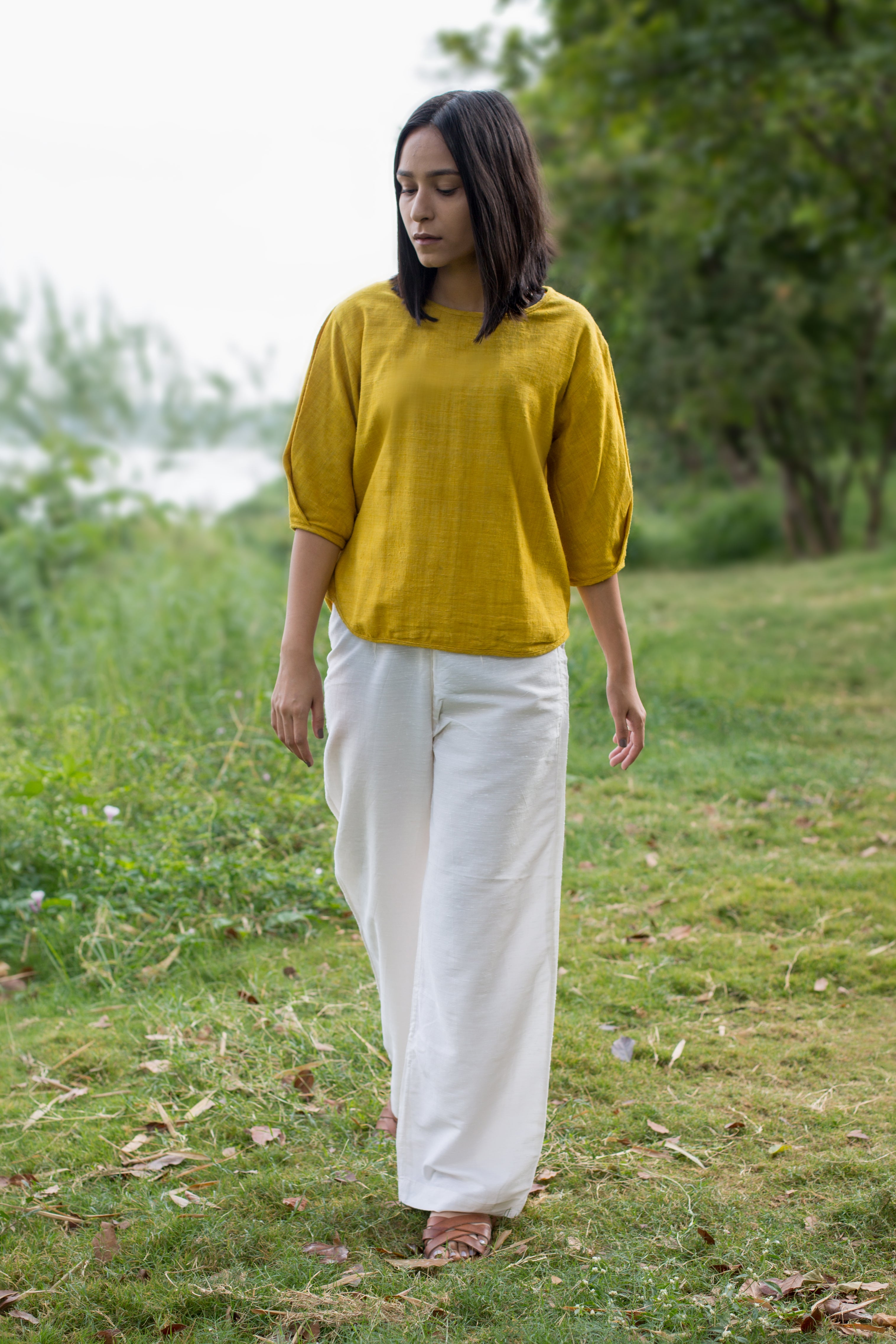 100% Ahimsa Silk blouse 