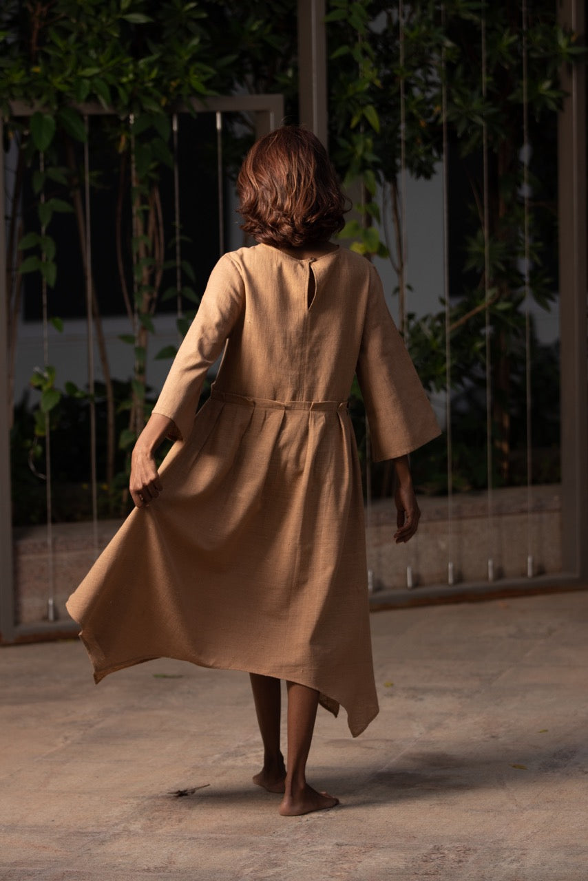 Glan Asymmetric Boho Chic Dress