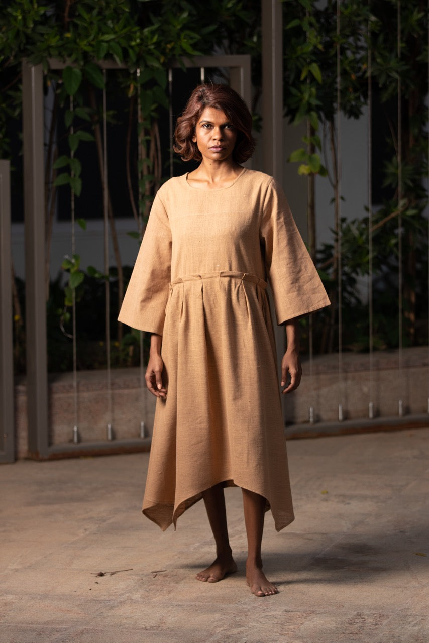 Glan Asymmetric Boho Chic Dress