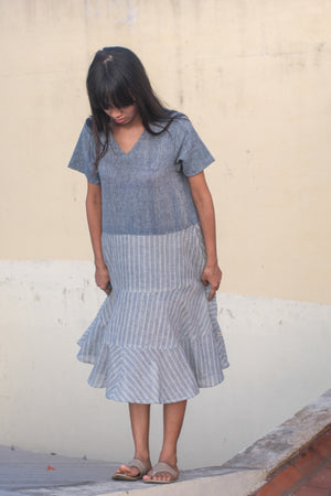 Tier Dress by Moborr in soft and breathable Handwoven Cotton  